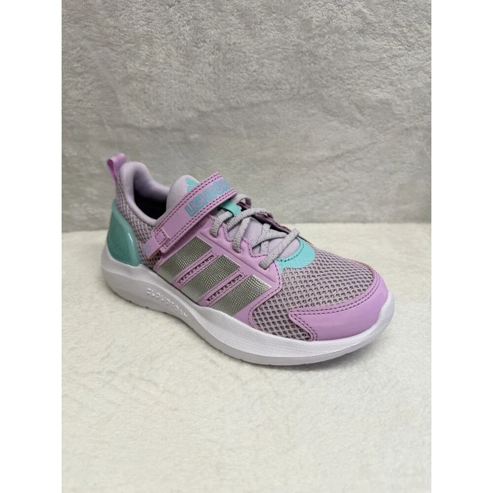 Adidas Lightorama RNR EL C Sneakers Girls Size 3 Y Pink